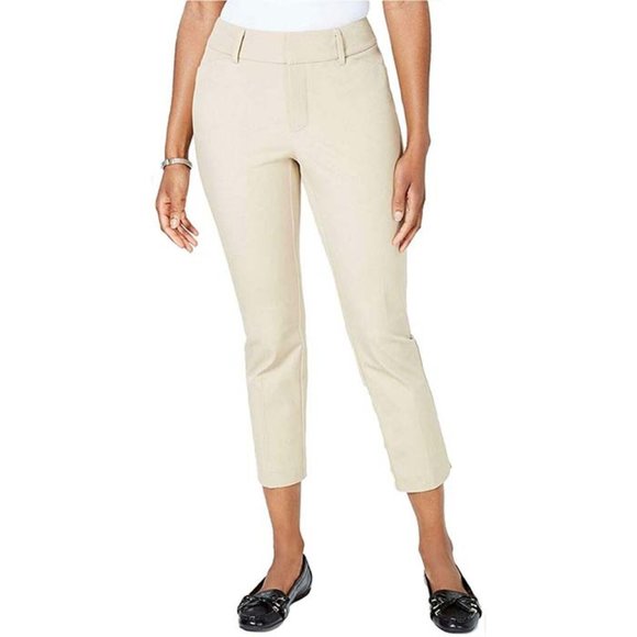 Charter Club Pants - NWT Charter Club Slim Tummy Slimming 10 Crop Pants